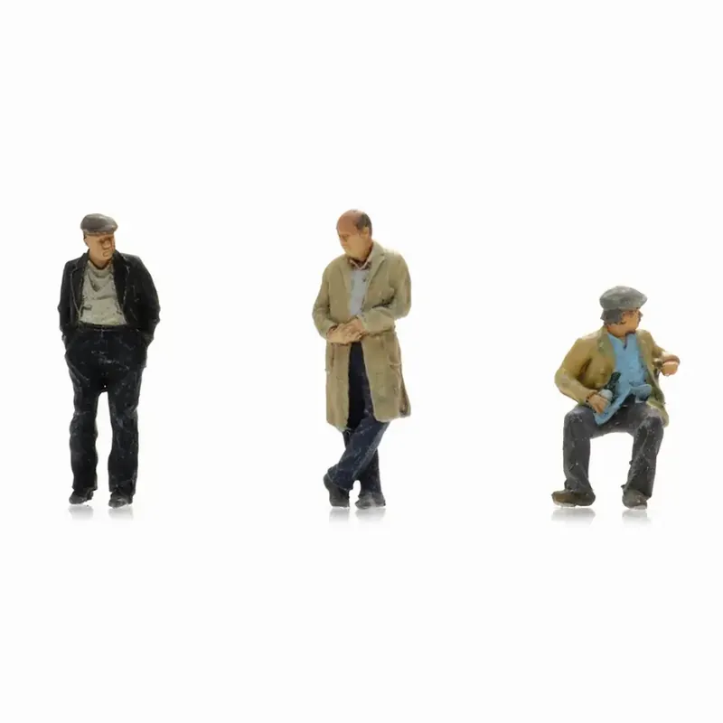 Figurines de flâneurs - ARTITEC AR5870053 - HO 1/87 Remise